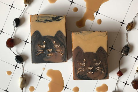BROWN SUGAR BOBA PAWS (cat cafe soap)