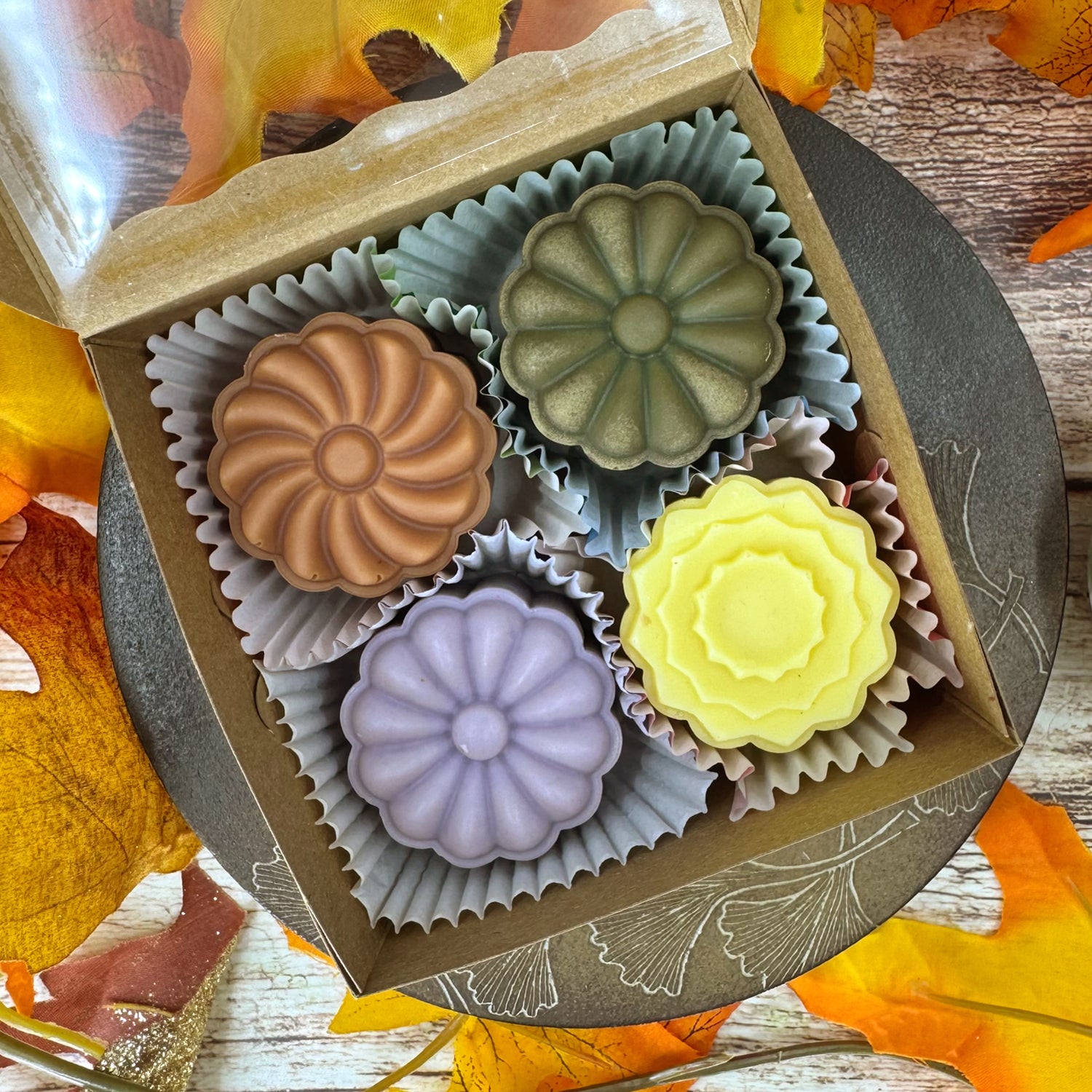 MOONCAKE & STICKER SET (dog cafe soap)