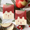 WHITE PEACH BUN (dog cafe soap)