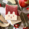 WHITE PEACH BUN (dog cafe soap)